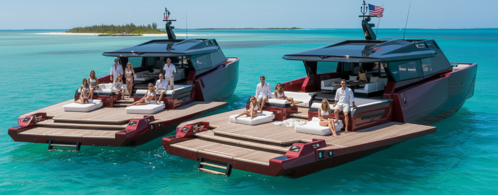 Luxury Yachts Exuma Bahamas